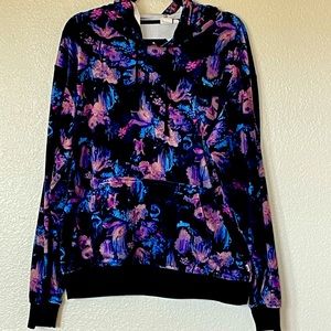 Crushed velvet Vans hoodie, bought from Disneyland.
